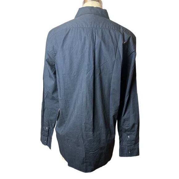 Gap Navy Long Sleeve Button Down Pleated Shirt Women's Size S NWT - Picture 3 of 6